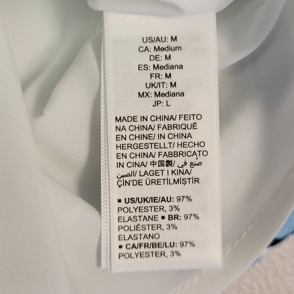 The Drop Shelby Cutout Dress Blue Floral Strappy Sleeveless Maxi Women's M - Picture 5 of 5